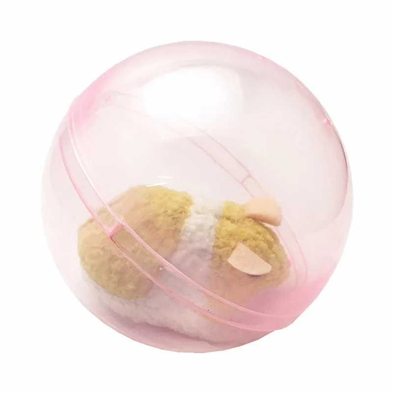 Электрическая плюшевая игрушка для домашних питомцев мячик хомяка, который вращается милые плюшевые животные Электронная кукла захватная машина проекты подарок для детей
