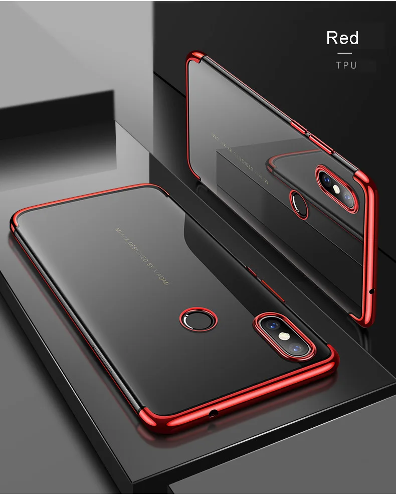 BBSW Electroplate Soft TPU Phone Case for Xiaomi Mi8 SE Mix2S 6X 5X Redmi 5 Plus Note 5 Pro 5A 5A 4X Redmi Note 4X Shining Cover (14)