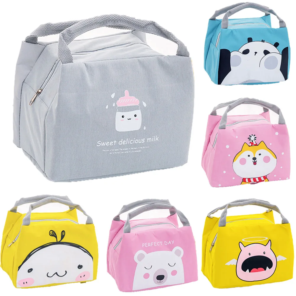 Новые стильные модные горячие Переносные сумки для обедов изолированный текстильный рюкзак сумка-тоут термальная сумка-холодильник сумка для пикника