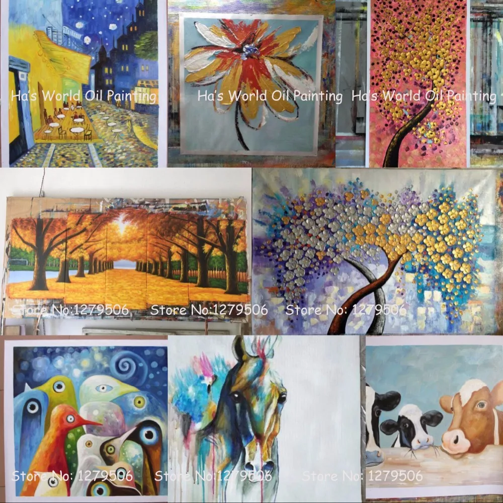 Pintura A Óleo Original Da Arte Contemporânea