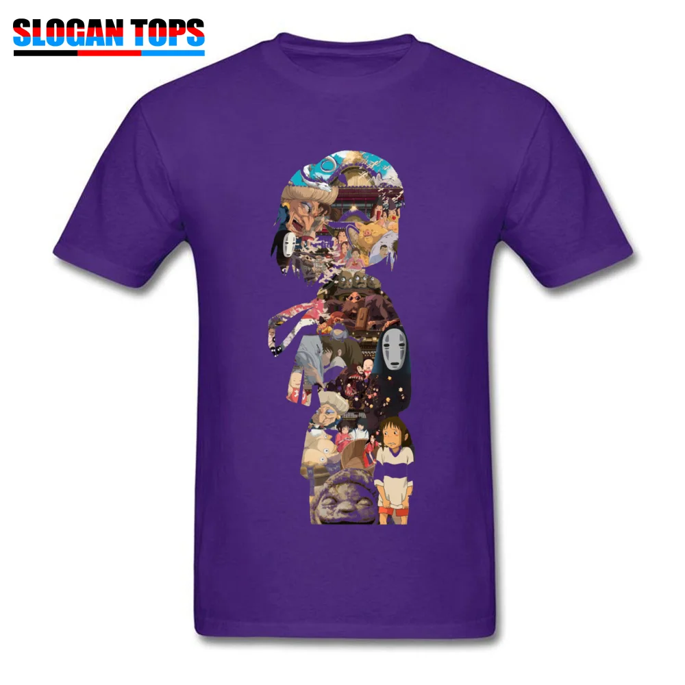 Short Sleeve Tops T Shirt O Neck 100% Cotton Fabric Men T Shirts Spirited 6033 Printed On Tops & Tees Special Wholesale Spirited 6033 purple
