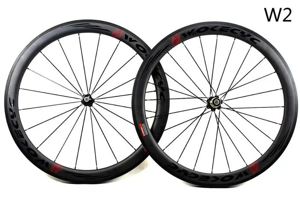 Perfect Carbon fiber Road bike wheels 50mm 700C  cycling racing carbon bicycle wheelset  rim width 25mm clincher tubluar UD matt BOB 8
