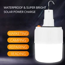 SHENYU Портативный перезаряжаемый светодиодный светильник, лампа на солнечной батарее, аварийный светильник для ночного рынка, для кемпинга, дома