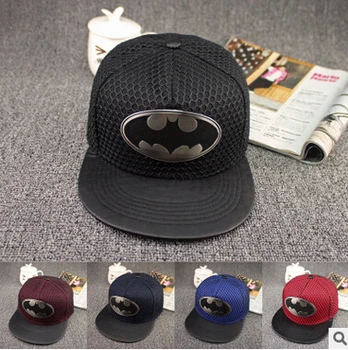 

HOT 2016 New Fashion Summer Style Casual Batman Hip Hop Snapback Caps Hat For Men Women Europe and America Baseball Cap Hat Bone