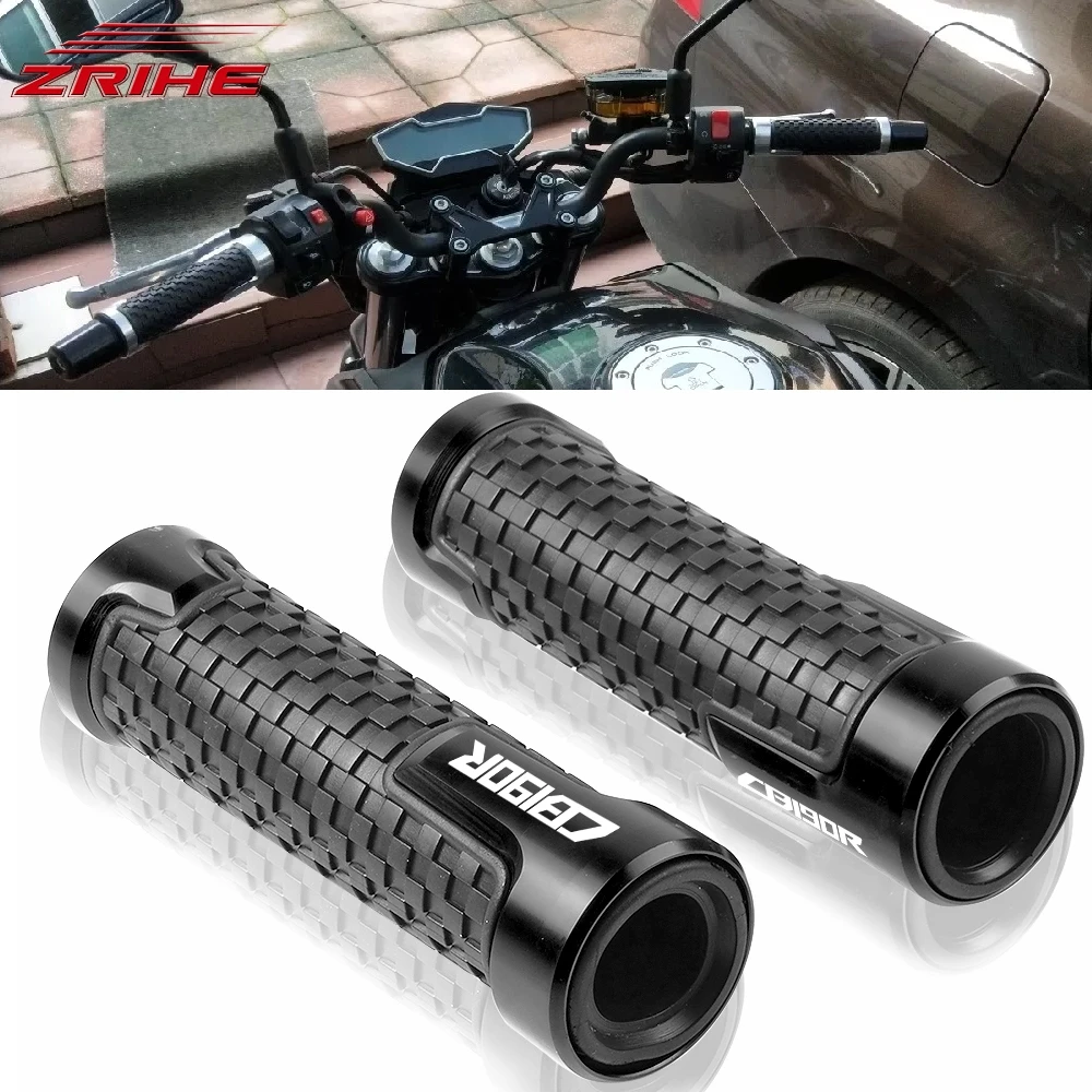 

2 PCS 7/8 22MM Universal Motorcycles Handlebars Parts Non Slip Handle Bar Grips For Honda CB190R CB 190R CB 190 R 2015-2018