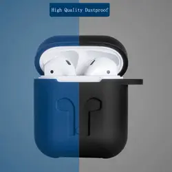Анти-антирадиационные наклейки ТПУ силиконовый Bluetooth беспроводной чехол для наушников Защитный чехол для Apple Airpods зарядная коробка