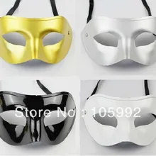 10 шт. маска для Венецианского маскарада вечерние принадлежности Пластиковые Половина лица маска поставки через CPAM