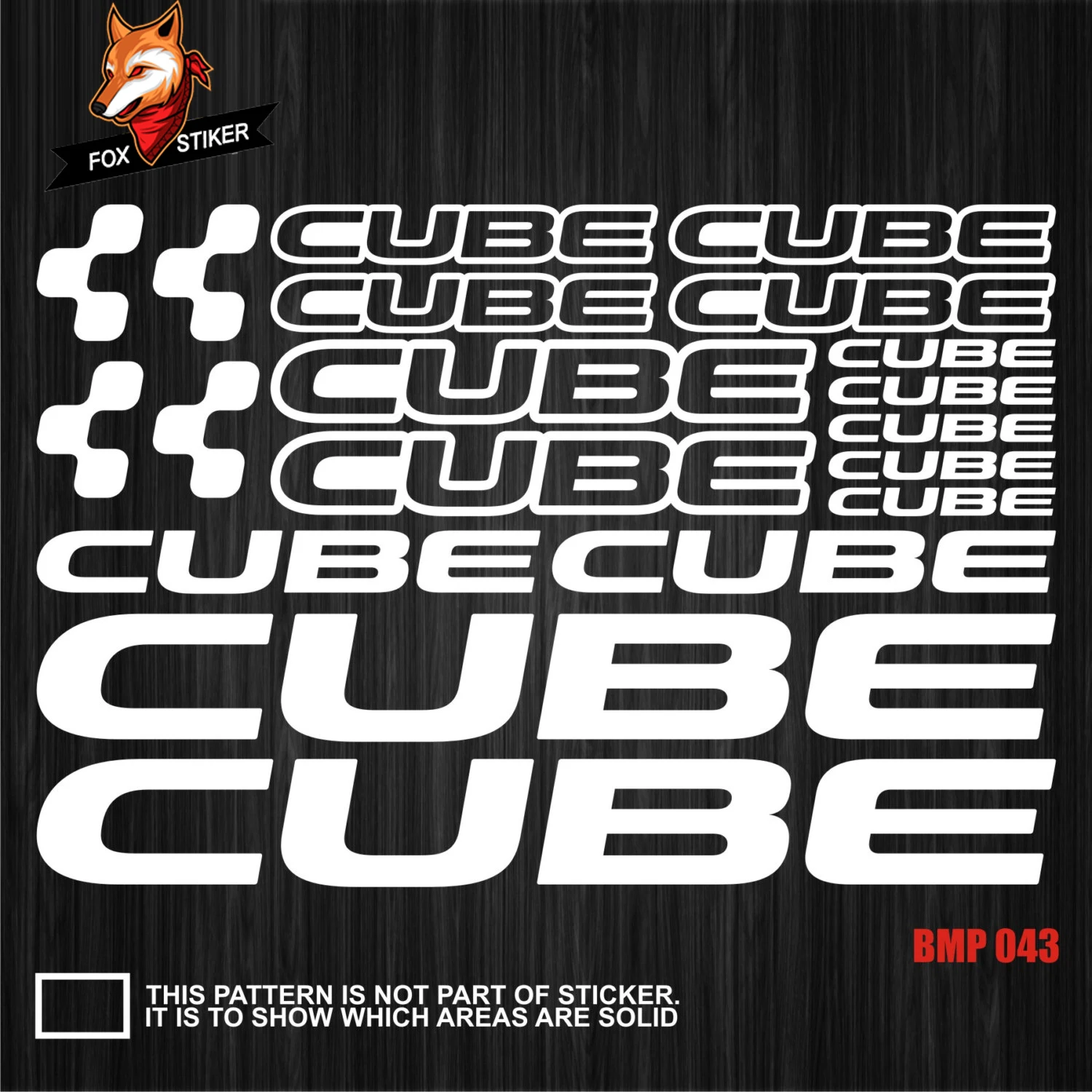 Bike Frame Decals Bicycle Frame Stickers Road Bike Mountain Bike MTB Track Bike TT Bike Cycle Decal Reflective Stickers