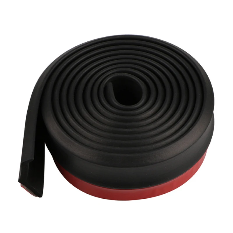 Car Bumper Lip Rubber Car Bumper Protectors Exterior Bumper Lip Strip