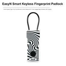 USB Перезаряжаемый Умный Замок без ключа замок отпечатков пальцев водонепроницаемый Противоугонный замок безопасности дверь багаж для путешествий багаж сумка