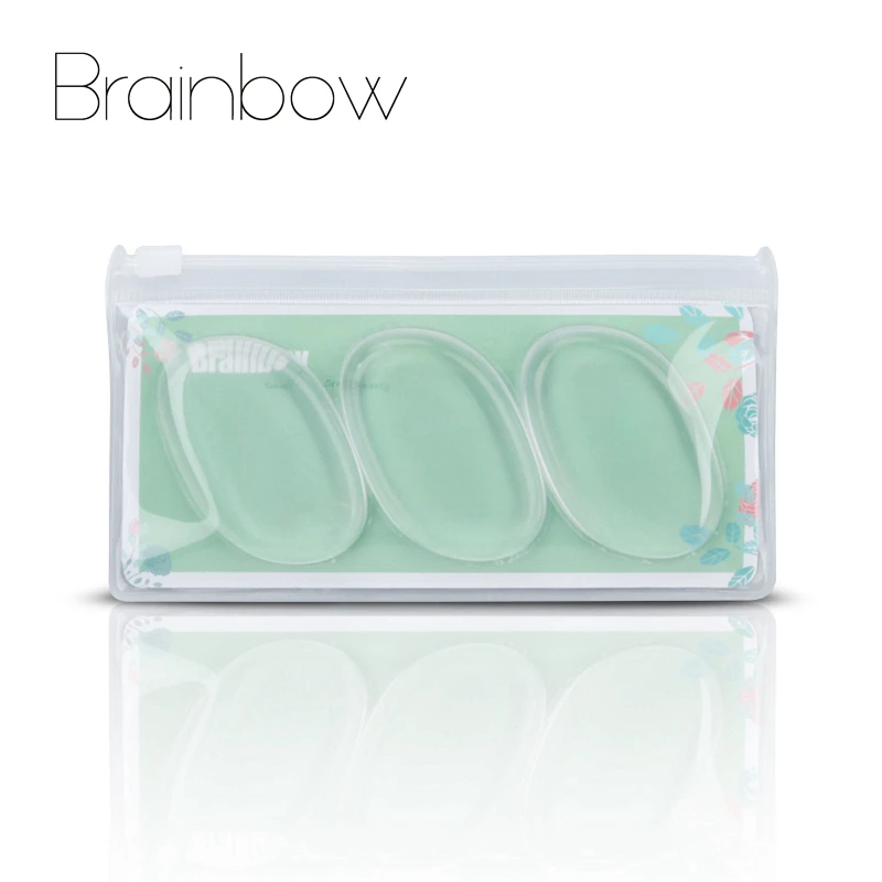 

Brainbow 3pcs/Pack Makeup Silicone Sponge Jelly Foundation Cream Powder Cosmetic Puff Face Makeup Sponge Beauty Essential Tools