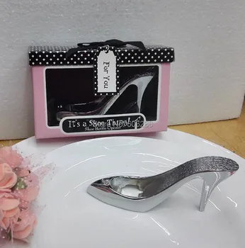 

10pcs/lot Unique Mother's day Souvenirs High Heel Shoe bottle opener for Wedding Door Gifts