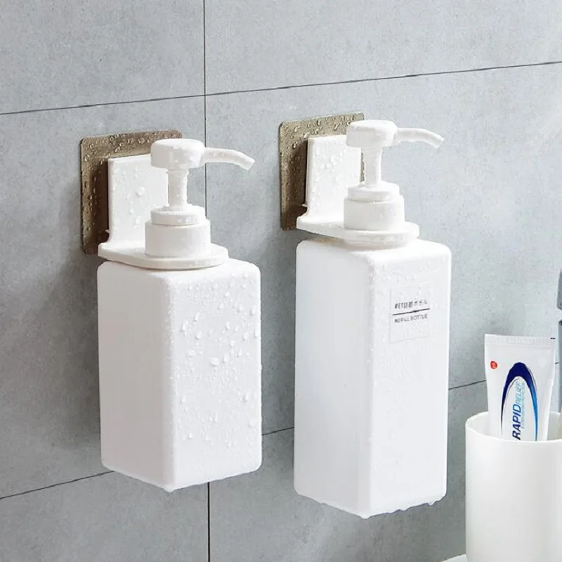 New Arrival Punch free Shampoo Rack Bathroom Suction Cup Liquid Soap