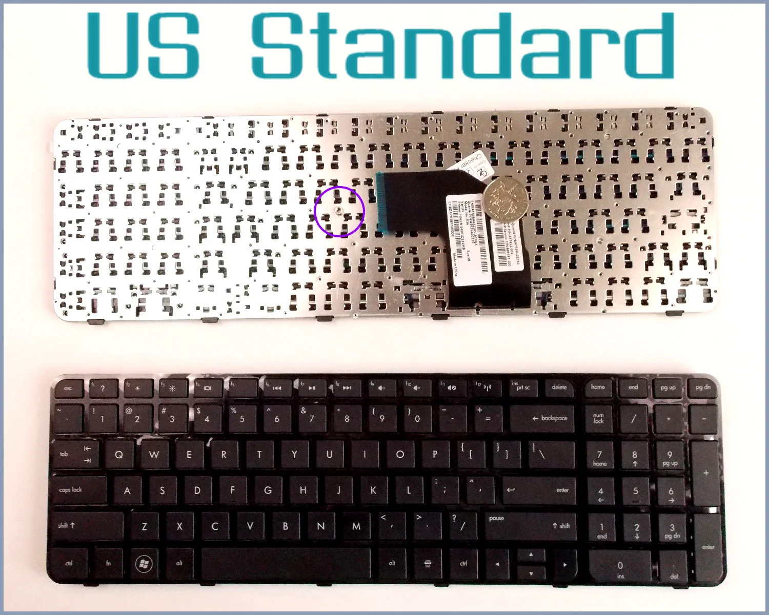 New Keyboard US English Version For HP Pavilion G6 2000 G6 2100 G6 2200