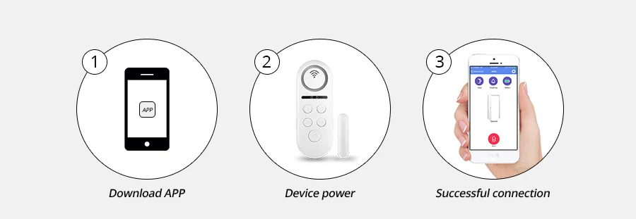 KERUI WD3 wifi Беспроводная охранная дверная сигнализация окон датчик детектор Android IOS приложение управление для домашнего офиса магазин