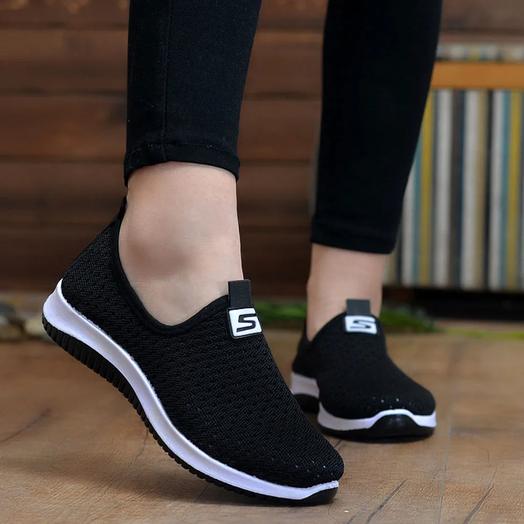 womens shoes flats Fashion Breathable Shoes Casual Shoes Outdoor Travel Running Shoes women shoes sport zapatillas mujer#XB35