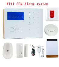 New Arrivel Voice Prompt Wifi Network smart alarm GSM Home Automation Burglar Alarm Wifi Alarm System
