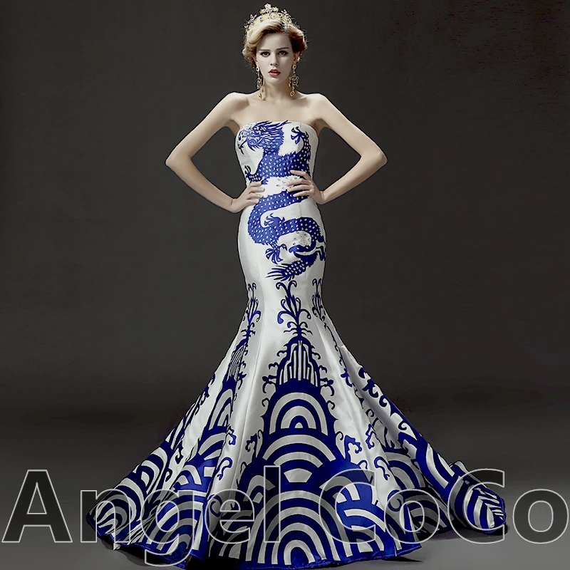 Dragon Style Wedding Dress