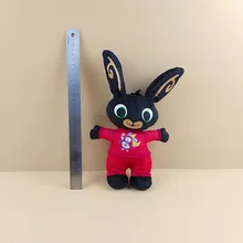 1 piezas felpa bing conejito juguetes para niños conejo de peluche suave muñeca animal regalos UK anime muñecas ninguna caja