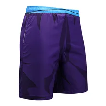 Для мужчин спортивные для марафона шорты для бега на открытом воздухе для спортивного зала, фитнеса, бодибилдинга боксеры мужские шорты тренажерный зал с карманами на ремешках Пляжные шорты из дышащего материала