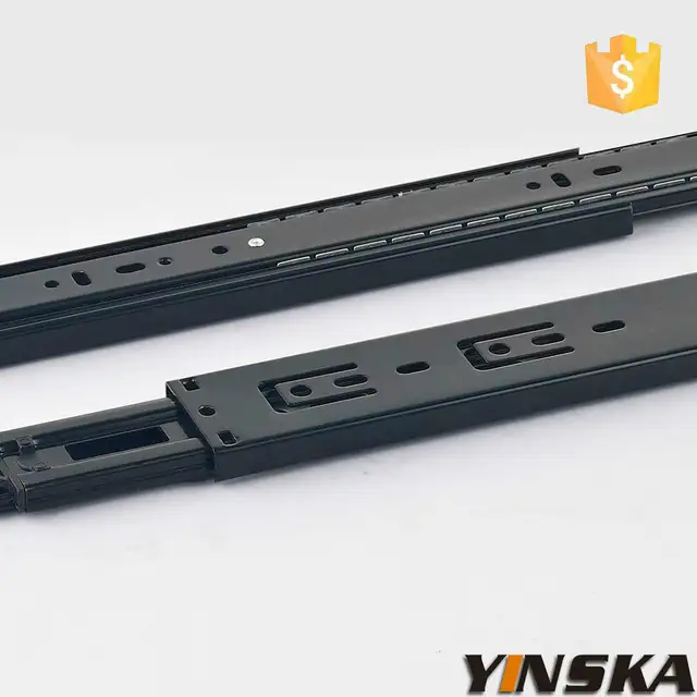 Hardware Ball Bearing Ball Bearing Drawer Slide 3 Section