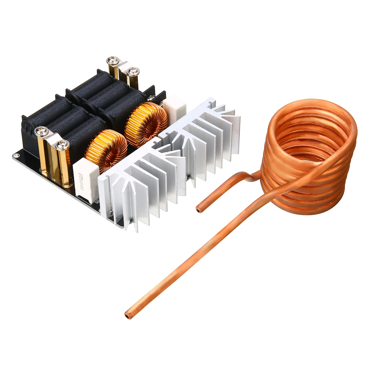 1pc/set Durable ZVS 1000W Low Voltage Induction Heating Module Board DIY Heating Heater with Tesla Coil For Heating Treatment