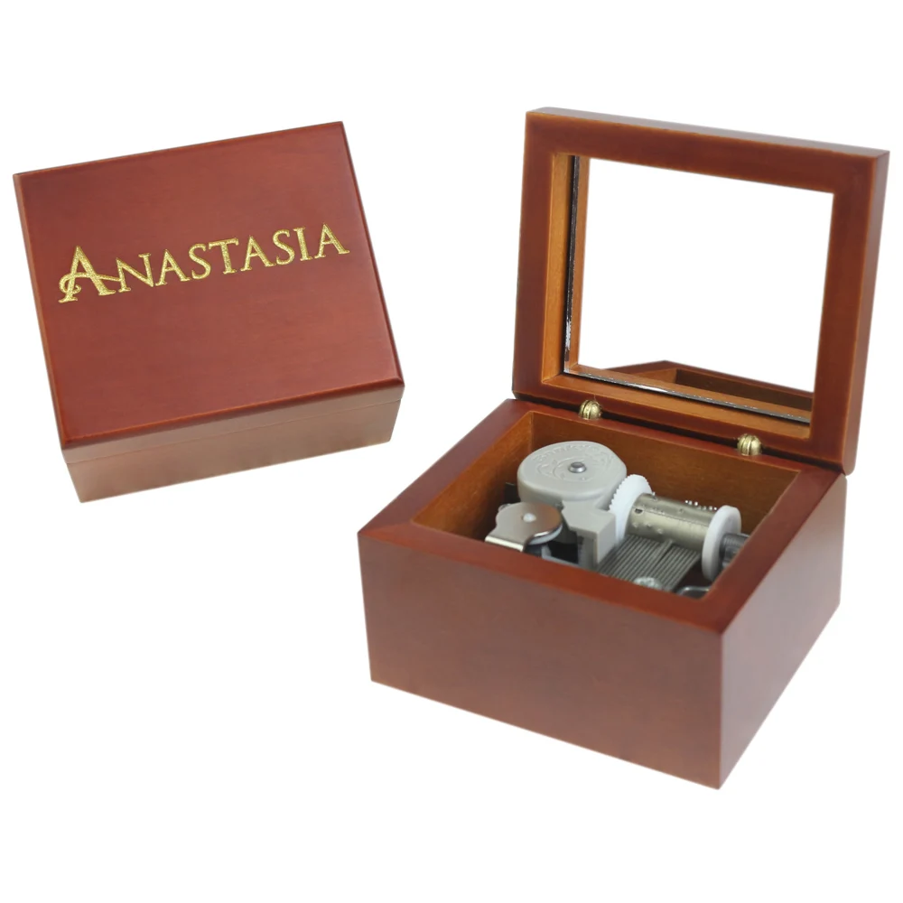 Handmade Wooden Anastasia Music Box Birthday Gift For Christmas/Birthday/Valentine's day special gifts for lovers, childrens