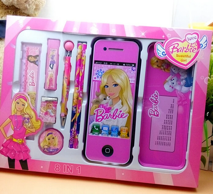 barbie stationery