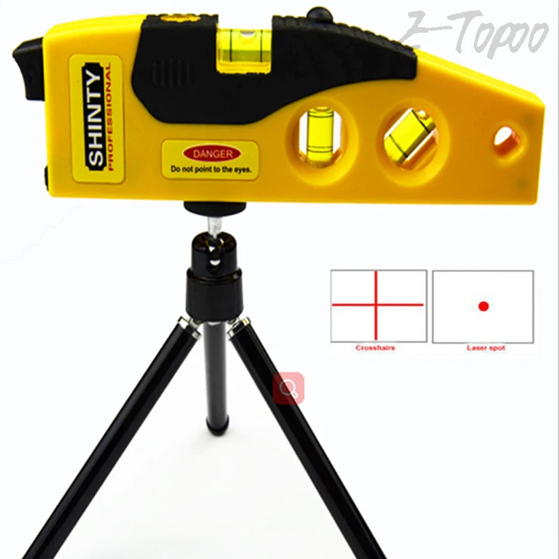 New Cross Line Laser Levels Measure Tool With Tripod Rotary Laser Tool
