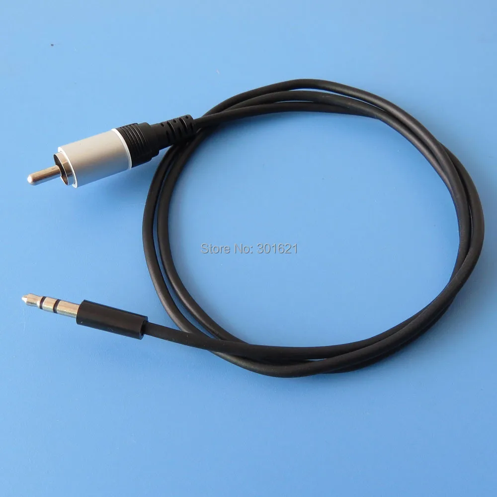 

1meter 3ft 3.5mm to 1 RCA Cable nickel plated good quality free shipping