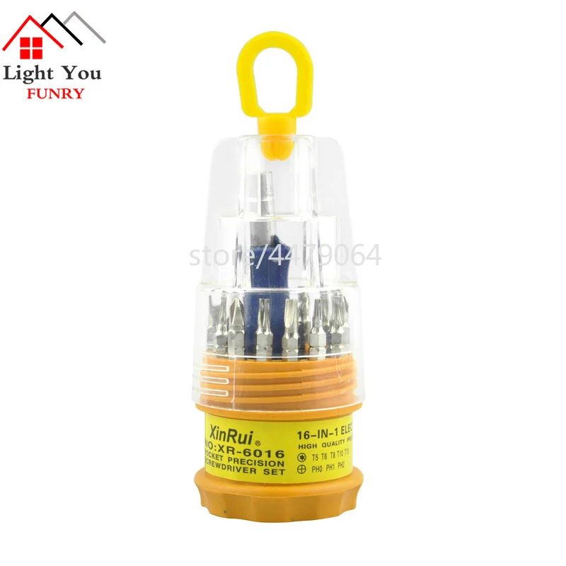 16-In-1 Cacciavite Di Riparazione Occhiali Home Cacciavite Multi-Funzione Di Tipo Di Penna Cacciavite Magnetico