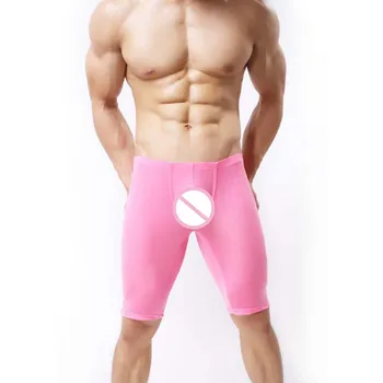 

Men Homewear Shorts Sexy Low Waist Cotton Comfortable Home Male Panties Boxer Shorts Casual Short