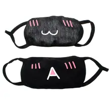 Унисекс, хлопковая маска, милая, аниме, с рисунком, против пыли, модная, для лица, рот, маска для свадебной вечеринки, реквизит для детей, подарки на день рождения