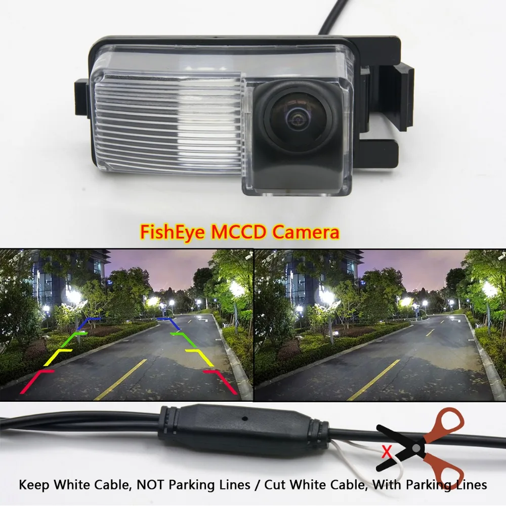 Камера заднего вида Fisheye 1080P MCCD HD для Nissan 350Z Versa Tiida Leaf Sentra 370Z|rear view camera|rear parking camerarear