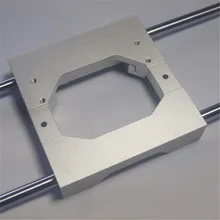 ЧПУ репликатор 2X экструдер каретки из алюминиевого сплава 8 мм обновление алюминиевого сплава х оси двойной экструдер каретки комплект