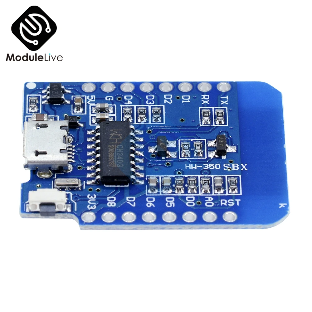 ESP8266 ESP-12 ESP-12F CH340G CH340 V2 USB WeMos D1 мини WI-FI макетная плата D1 мини NodeMCU IOT доска 3,3 V с булавками