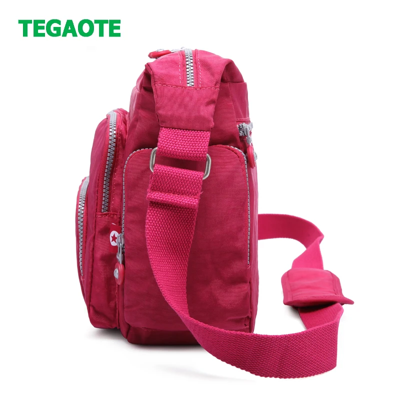 TEGAOTE الفاخرة النساء حقيبة ساعي النايلون حقيبة كتف السيدات بولسا الأنثوية للماء السفر حقيبة المرأة Crossbody حقيبة TEGAOTE الفاخرة النساء حقيبة ساعي النايلون حقيبة كتف السيدات بولسا الأنثوية للماء السفر حقيبة المرأة Crossbody حقيبة