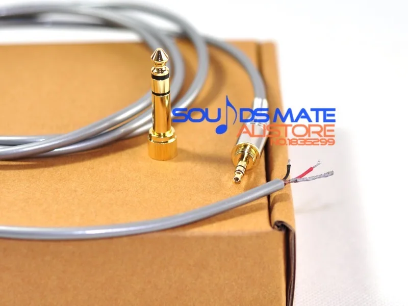 DIY Replacment Audio Upgrade 5N OCC Cable For Beyerdynamic DT 220 770 880 990 Pro Headphones