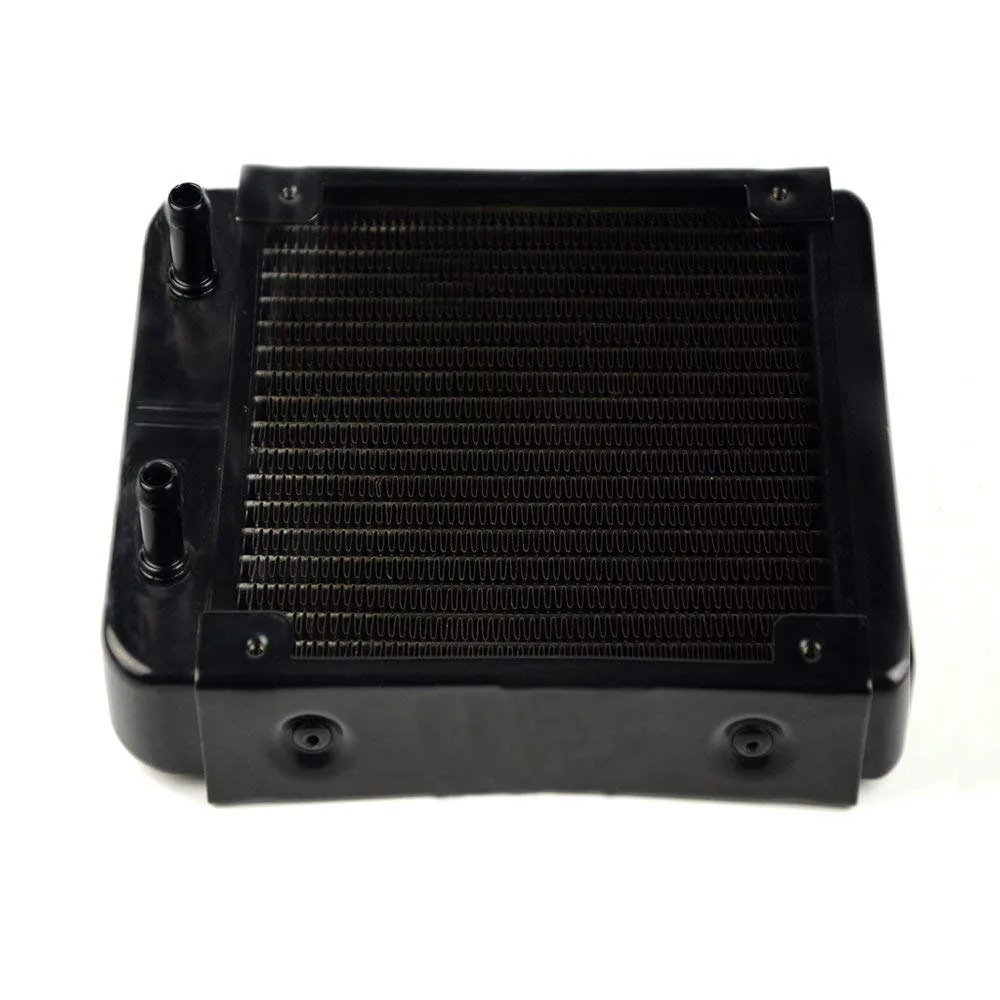 18 Pipe Aluminum PC Water Cooling Radiator 240mm for CPU LED Heatsink Supports 2 x 120mm Fans 