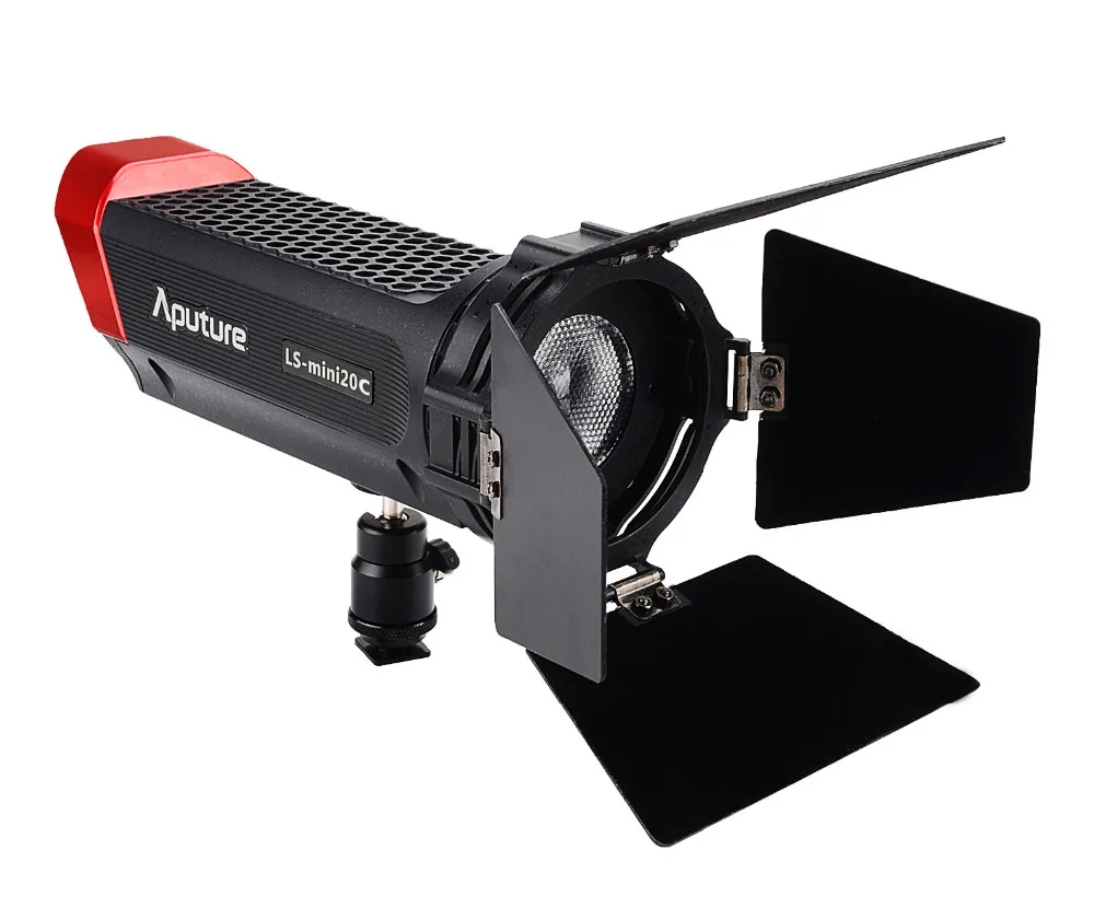 

Aputure LS mini 20c COB light CRI 97+ Color Temperature 3200K-6500K fresnel led video light with 1pc NP-F970 battery