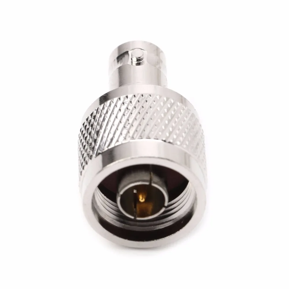 

N Male Plug to BNC Female Jack RF Coaxial Connector High Frequency Adapter Wire Connectors