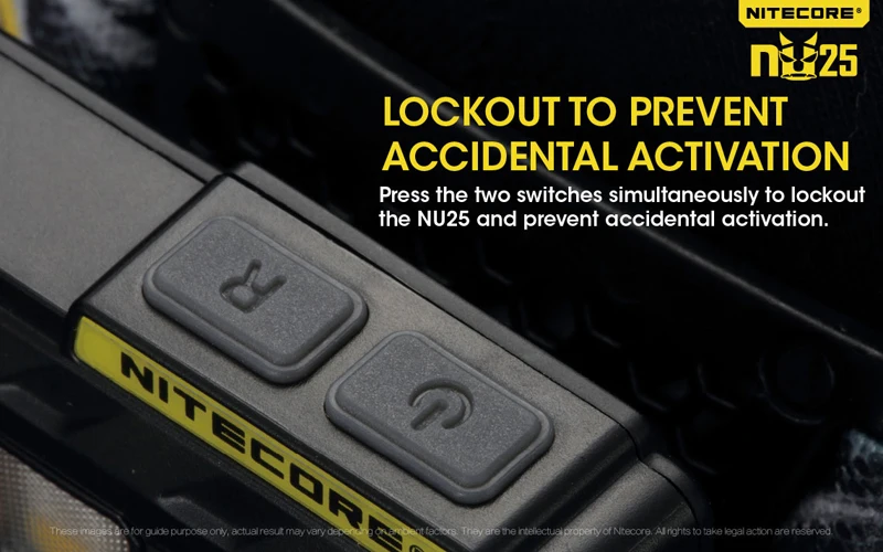 Nitecore NU25 Micro-USB Rechargeable Headlamp (29)