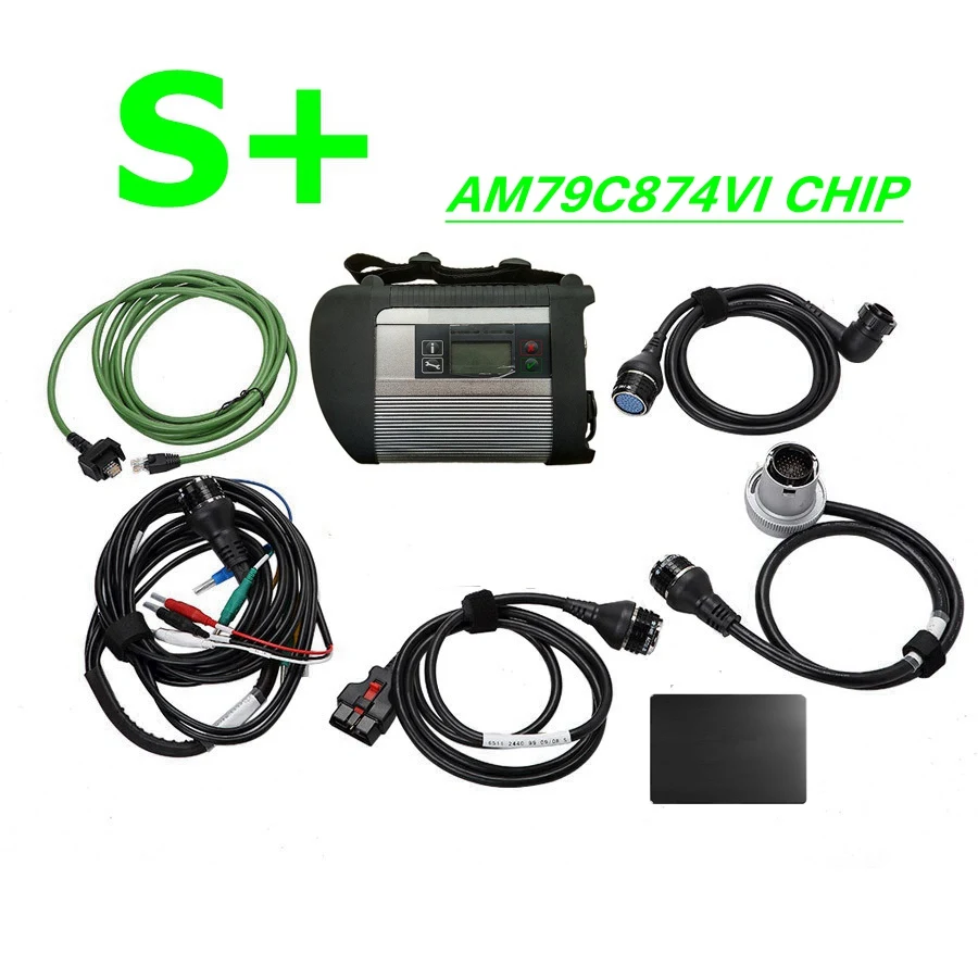 Лучшее качество S + AM79C874VI чип MB SD Connect Compact 4 Star C4 диагностический инструмент 2019 09 (с
