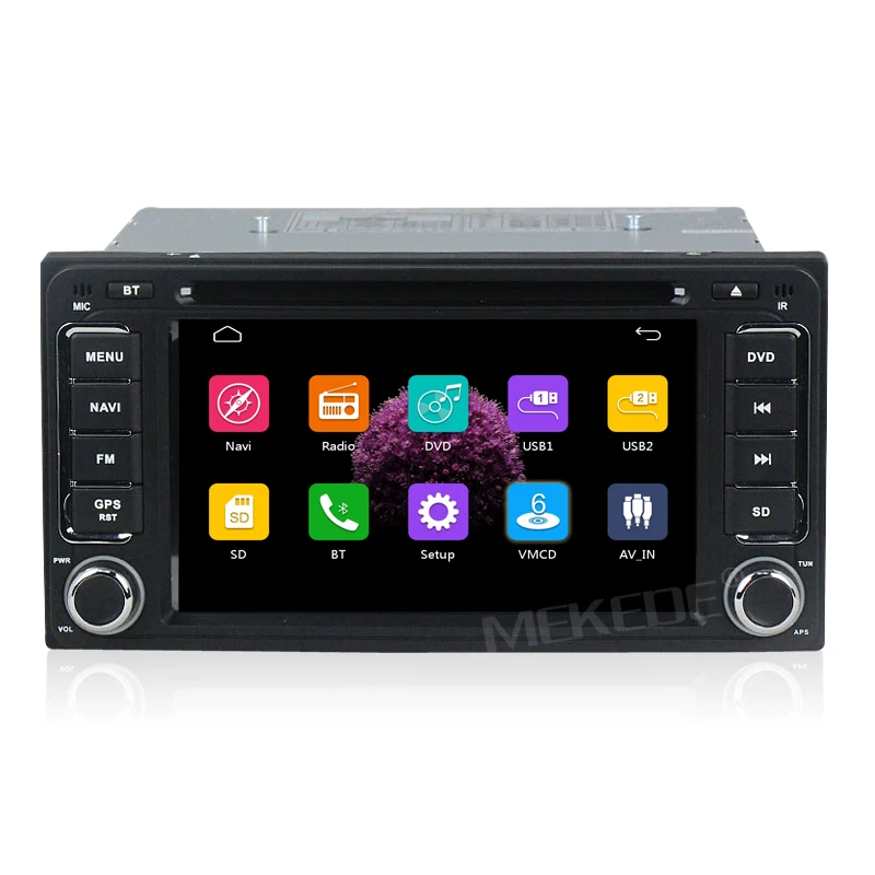 Емкостный экран 2 DIN автомобильный DVD gps для Toyota Terios Старый Corolla Camry Prado RAV4 универсальное Радио RDS 1080p+ карта