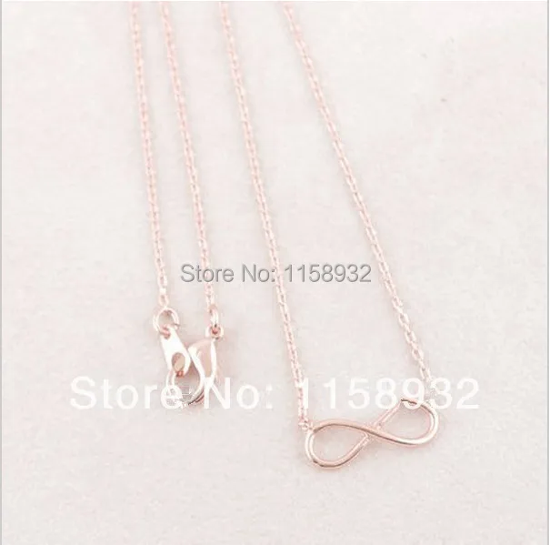 10 шт./партия ожерелье с подвеской|infinity necklace silver|necklace silverinfinity |