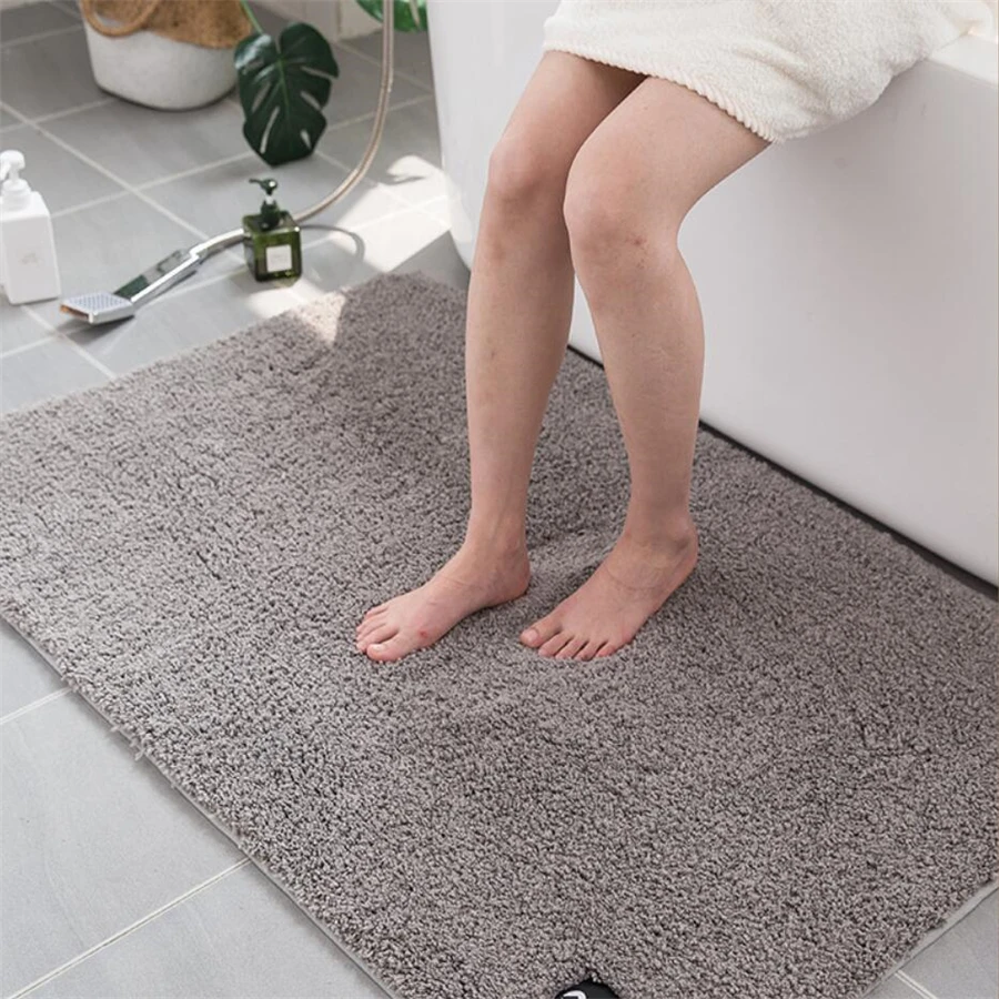 Details about   European-style Simple Non-slip Absorbent Carpet Home Decoration Bathroom Mat 