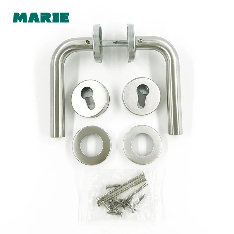 LH1001 Commercial stainless steel304 Tube Door Lever Handle Lever Door