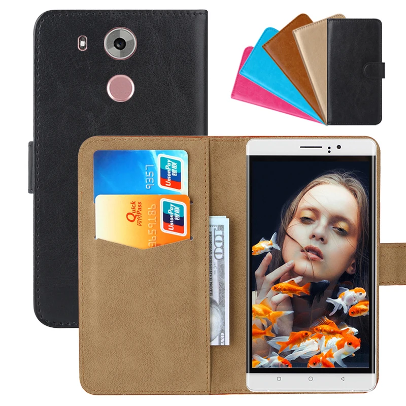 

Luxury Wallet Case For XGODY Y10 Plus PU Leather Retro Flip Cover Magnetic Fashion Cases Strap
