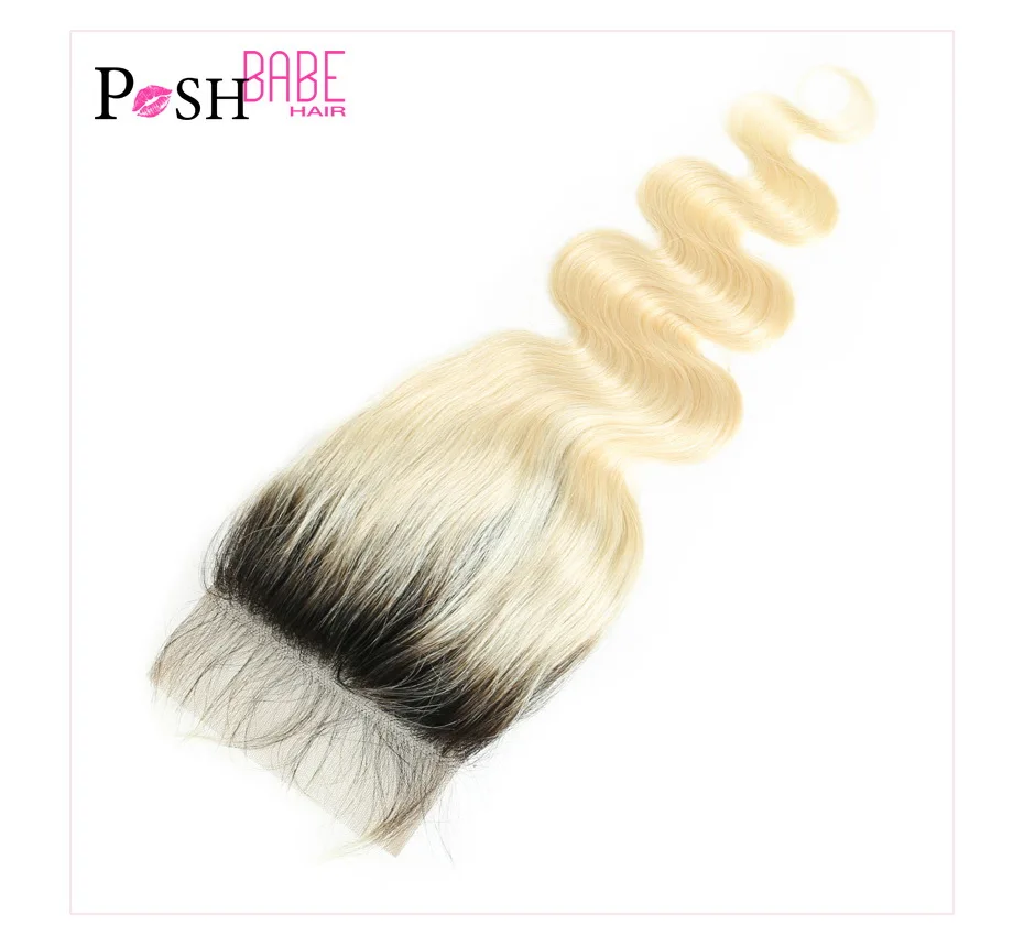 613 Blonde 5x5 Lace Closure  (5)