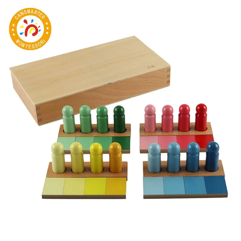 

Montessori Material High Quality Wooden Toy Color Resemblance Sorting Task Children Toy Distinguish colors